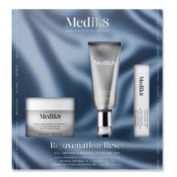 Medik8 Radiance VitaminC 50ml + Retinal 30ml +Liquid Peptides 4ml