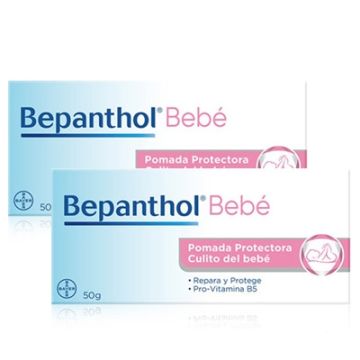 Bepanthol Pomada Protectora Bebe Duplo 2x50g