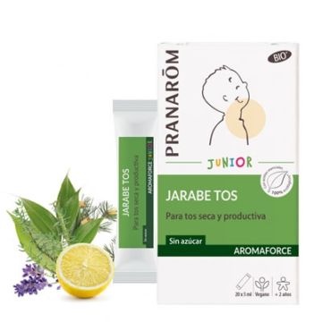 Pranarom Aromaforce Junior Jarabe Tos Sobres 25x5ml