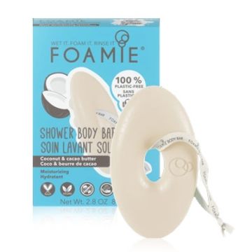 Foamie Limpiador Corporal Solido Coco y Manteca de Cacao 80g