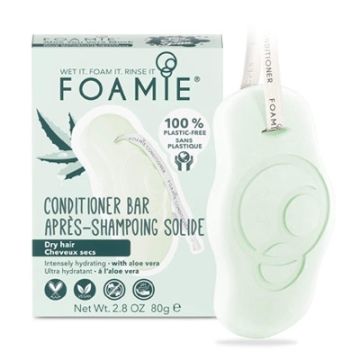Foamie Acondicionador Solido Aloe Vera Cabello Seco 80g