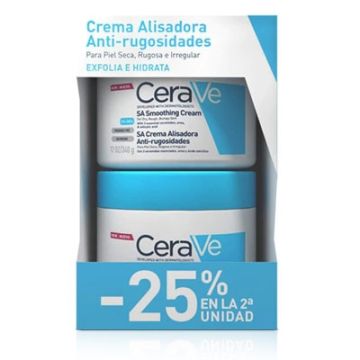Cerave SA Crema Alisadora Anti-Rugosidades Duplo 2x340gr