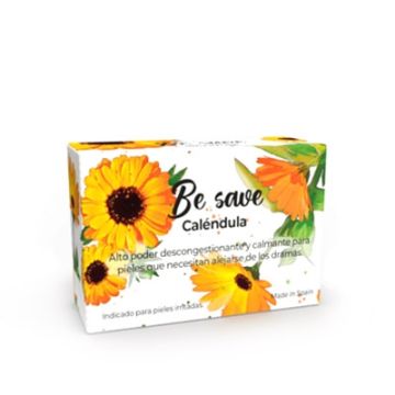 Be Save Calendula Pastilla de Jabon Piel Reactiva 100g