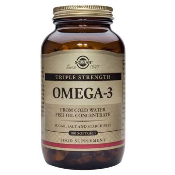 Solgar Omega 3 Triple Concentracion 100 Caps Blandas Solgar Omega 3 Triple Concentracion 100 Caps Blandas