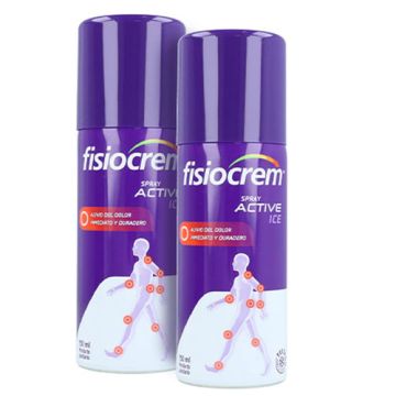 Fisiocrem Spray Active Ice Duplo 2x150ml