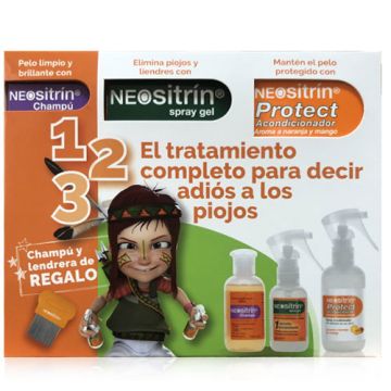 Neositrin Pack Champu 100ml + Spray Gel 60ml +Acondicionador 100ml
