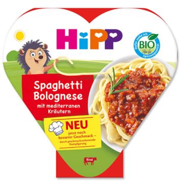 Hipp Plato Espagueti Boloñesa 250gr