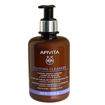 Apivita Cleansing Crema-Espuma Limpiadora Cara y Ojos 300ml Apivita Cleansing Crema-Espuma Limpiadora Cara y Ojos 300ml