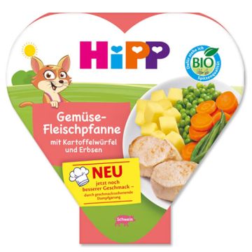 Hipp Plato Salteado de Verduras con Carne 250gr