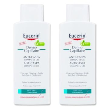 Eucerin Champu Anticaspa Grasa Duplo 2x250ml