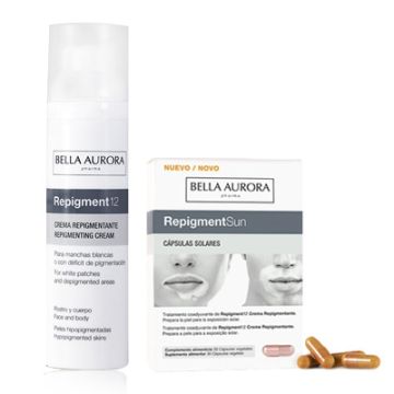 Bella Aurora Repigment12 Crema 75ml + Repigmentsun 30 Caps