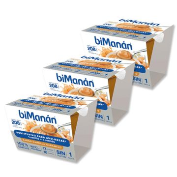 Bimanan Beslim Copa Sabor Vainilla Caramelo Triplo 3x210g