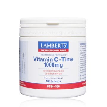 Lamberts Vitamina C 1000mg Time 180 Comprimidos Lamberts Vitamina C 1000mg Time 180 Comprimidos