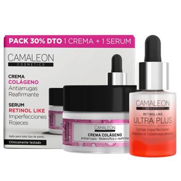 Camaleon Crema Colageno 50ml + Serum Retinol Like 15ml