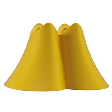 Promis Holder Duo Portacepillos Sostenible Amarillo 1 Ud