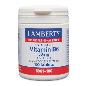 Lamberts Vitamina B6 50mg 100Comp