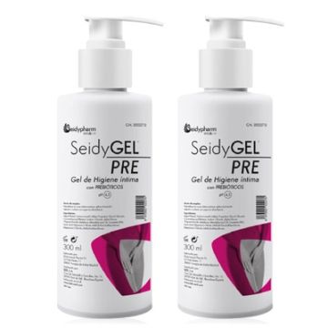 Seidy Gel Pre Gel de Higiene Intima con Prebioticos Duplo 2x300ml