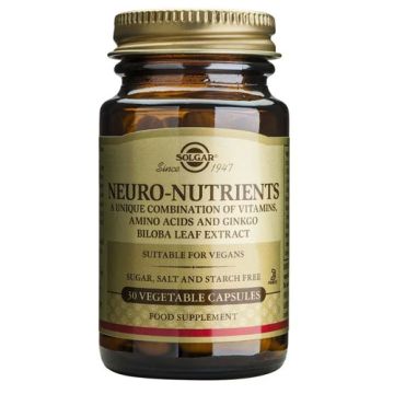 Solgar Neuro Nutrientes 30Caps Vegetales Solgar Neuro Nutrientes 30Caps Vegetales