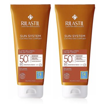 Rilastil Sun System Locion Velvet Spf50+ Duplo 2x200ml Rilastil Sun System Locion Velvet Spf50+ Duplo 2x200ml