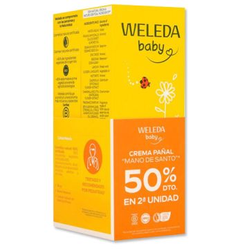 Weleda Crema Pañal de Calendula para el Bebe Duplo 2x75ml Weleda Crema Pañal de Calendula para el Bebe Duplo 2x75ml