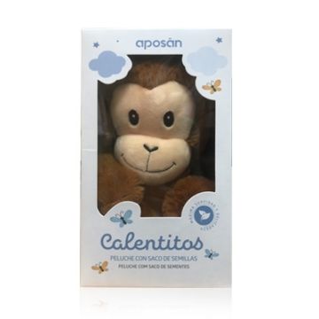 Aposan Calentitos Peluche Mono con Saco de Semillas