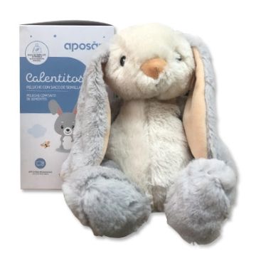 Aposan Calentitos Peluche Conejo con Saco de Semillas