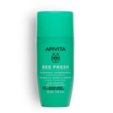 Apivita Bee Fresh Desodorante 24h Roll-On 50ml Apivita Bee Fresh Desodorante 24h Roll-On 50ml
