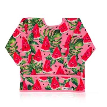 Twistshake Babero Manga Larga Sandias 6M+