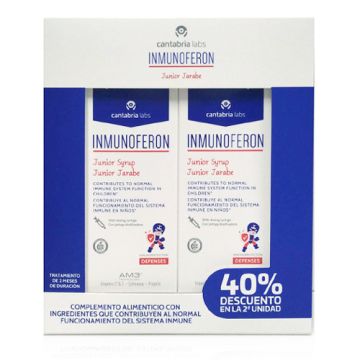 Inmunoferon Junior Jarabe Duplo 2x150ml Inmunoferon Junior Jarabe Duplo 2x150ml