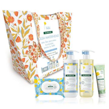 Klorane Bebe Bolsa Maternidad Primeros Cuidados 4 Productos