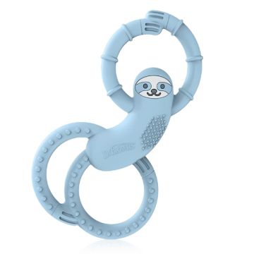 Dr Browns Flexees Mordedor Silicona Perezoso Azul 3M+ 1 Ud Dr Browns Flexees Mordedor Silicona Perezoso Azul 3M+ 1 Ud