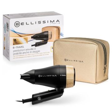 Bellisima B-Travel Secador de Viaje Compacto