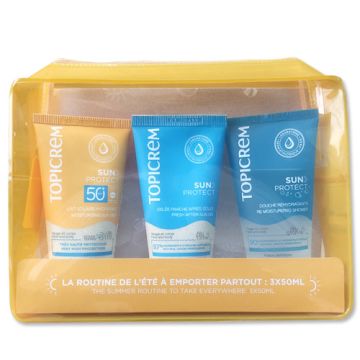 Topicrem Sun Protect Leche Spf50+ 50ml + After-Sun 50ml +Gel 50ml