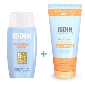 Isdin Fotoprotector FW Magic Spf50 50ml + Gel-Crema Spf50 100ml