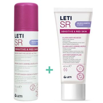 Leti SR Fluido Anti-Rojeces 40ml + Bruma Ant-Rojeces 75ml