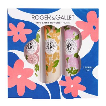 Roger Gallet Cofre Crema Manos Rose,Neroli, Fleur Figuier 3x30ml