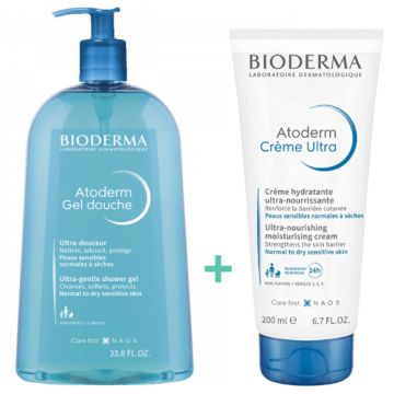 Bioderma Atoderm Gel Ducha 500ml + Atoderm Crema Ultra 200ml