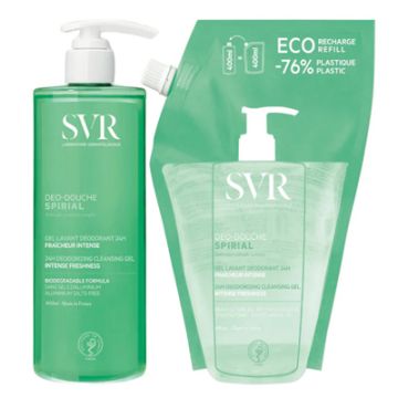 SVR Spirial Gel Limpiador Duplo 2x400ml