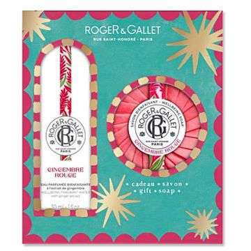 Roger Gallet Gingembre Rouge Perfume 30ml + Jabon 100gr