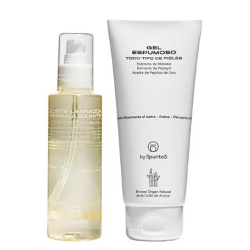 5Punto5 Aceite Desmaquillante 150ml + Gel Espumoso 200ml
