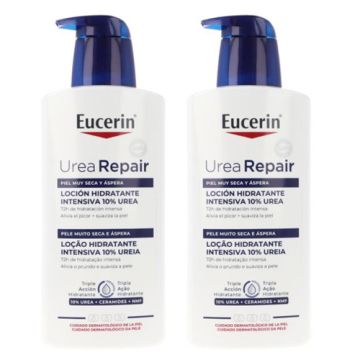 Eucerin Urea Repair Locion Hidratante Piel Seca-Aspera 2x400ml