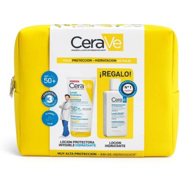 Cerave Locion Protectora Invisible Spf50+ 75ml + Locion 88ml
