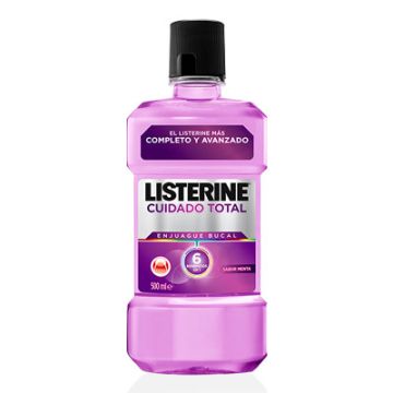 Listerine Cuidado total emjuage bucal 500ml
