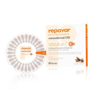 Repavar Revitalizante Monoderma C10 Vitamina C 28 Capsulas
