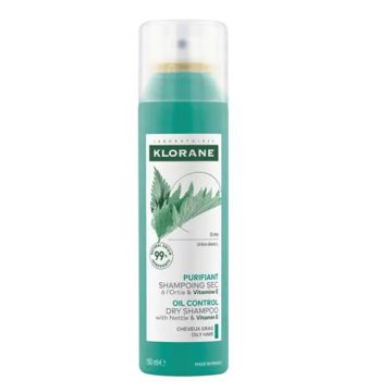 Klorane Champu Seco Seborregulador Extracto Ortiga 150ml