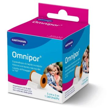 Hartmann Omnipor Esparadrapo Papel Blanco 5cmx5m