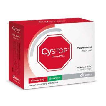 Cystop 135mg PACs Vias Urinarias 60 Capsulas