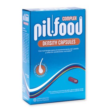 Pilfood Complex Density Capsule Cabello y Uñas 120 Caps