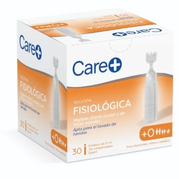 Care+ Solucion Fisiologica Unidosis 5ml x 30 Uds
