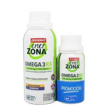 Enerzona Omega 3rx Aceite de Pescado 1gr 240caps + 60caps Gratis